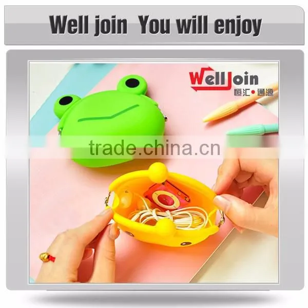 Different size custom silicone coin purse