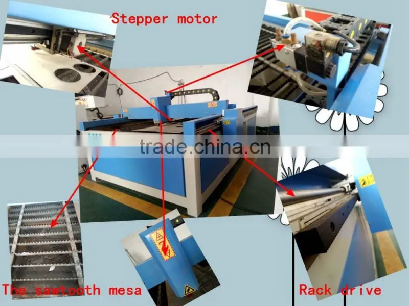 CE approved New condition and 12 month warranty period high quality manufacturing plasma cnc machine