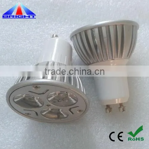 Dimmable led gu10 spot lamp 3w