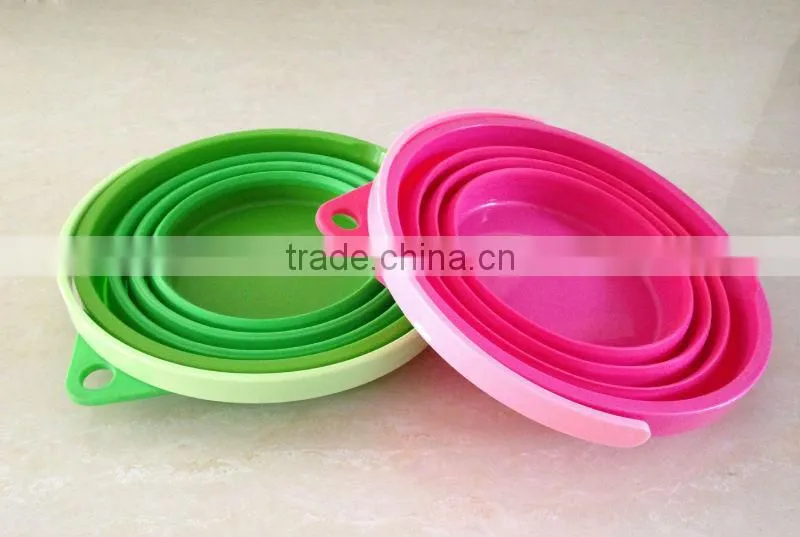2014 Portable Collapsible Silicone Bucket