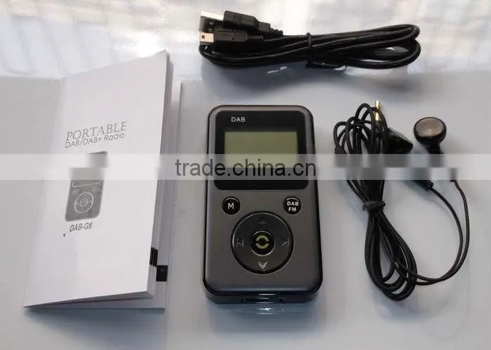 Portable DAB and DAB+ Digital Radio with MP3 Radio