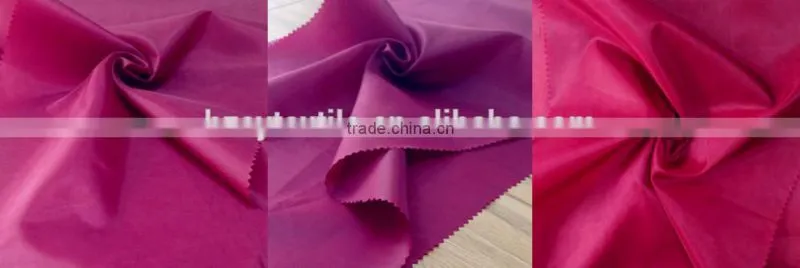 New product 190T plain dyed 100 polyester lining