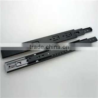 Jieyang 3-fold ball bearing soft closing drawer slide for furniture hardware