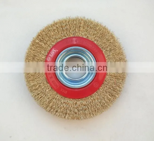 crimped bench grinder brushes
