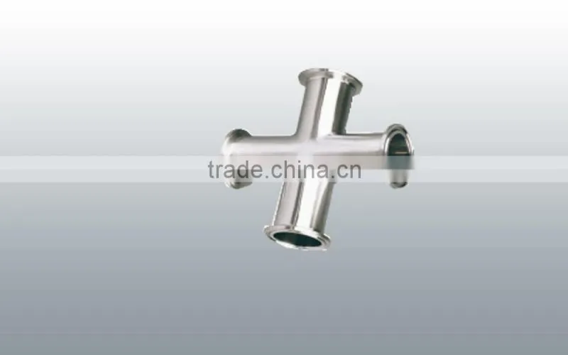 Stainless Steel 4-Way Cross Pipe Fitting Favorable Price
