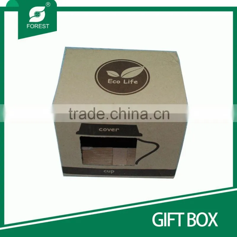 NEW SPECIAL DESIGN CORRUGATED GIFT BOXES WITH SMALL WINDOW FOR PACKAGING