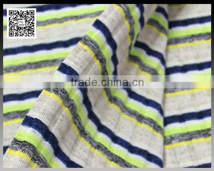 rayon linen yarn dyed linen women's dress fabric for ladies dress