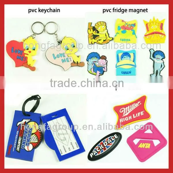 OEM Soft PVC Toy Key Rings