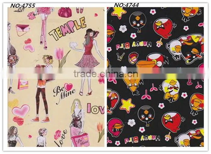 Magazine design of heat transfer foil for PVC leather