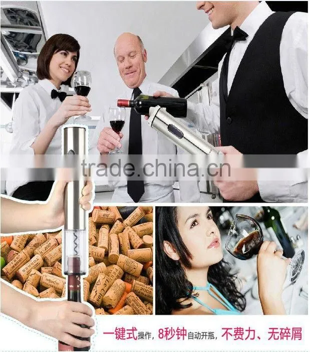 Electric wine opener for red wine bottle opener stainless steel wine bottle opener.