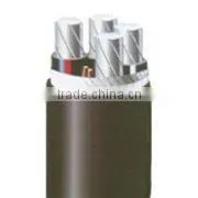 Al conductor PVC insulated and sheathed armored electric cable