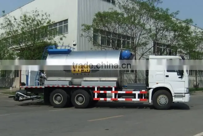 Automatic 13000L Asphalt /Bitumen Distributor Sprayer Truck