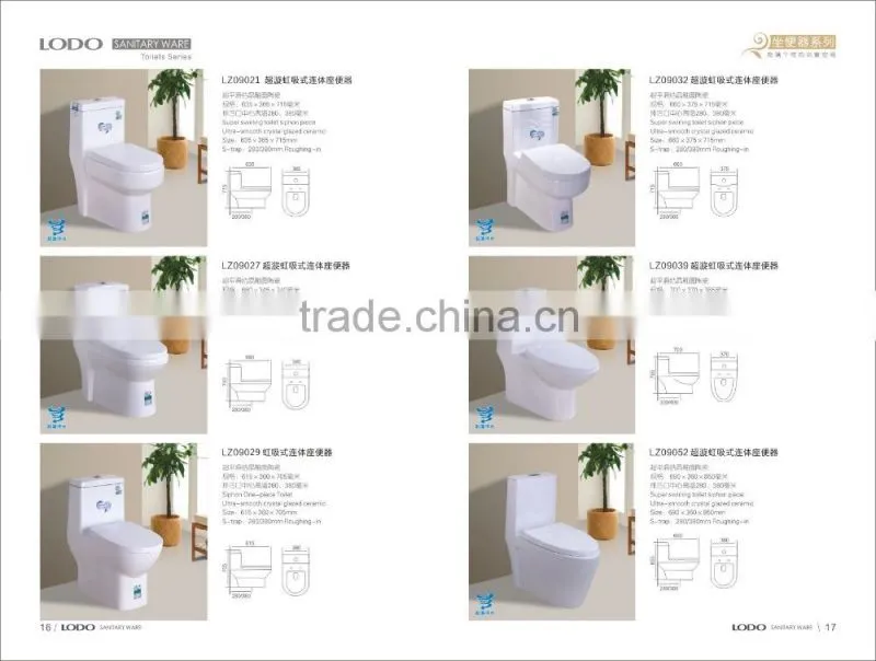 New Design Washdown one piece toilets , bathroom Ceramic wc toilet with factory wholesale price