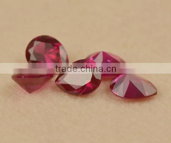 wholesale brilliant cut 5# synthetic corundum or natural corundum price