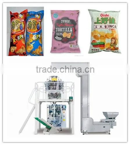 Corn chips full automatic Packaging Machine