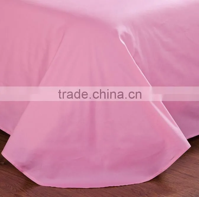 high quality cotton bedding set, embroidery and printing
