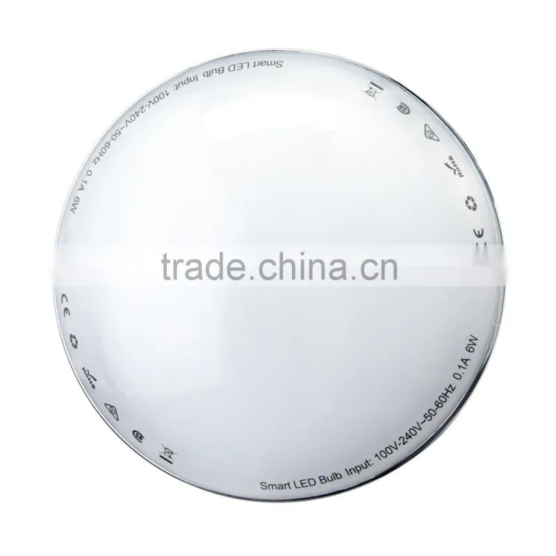 8 Colors 6W 0.1A IR Control Smart LED Bulb