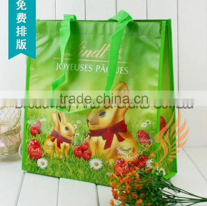 Full Printing Lovely Shopping PP Non Woven bag