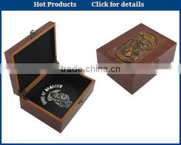 light brown beech wood watch box