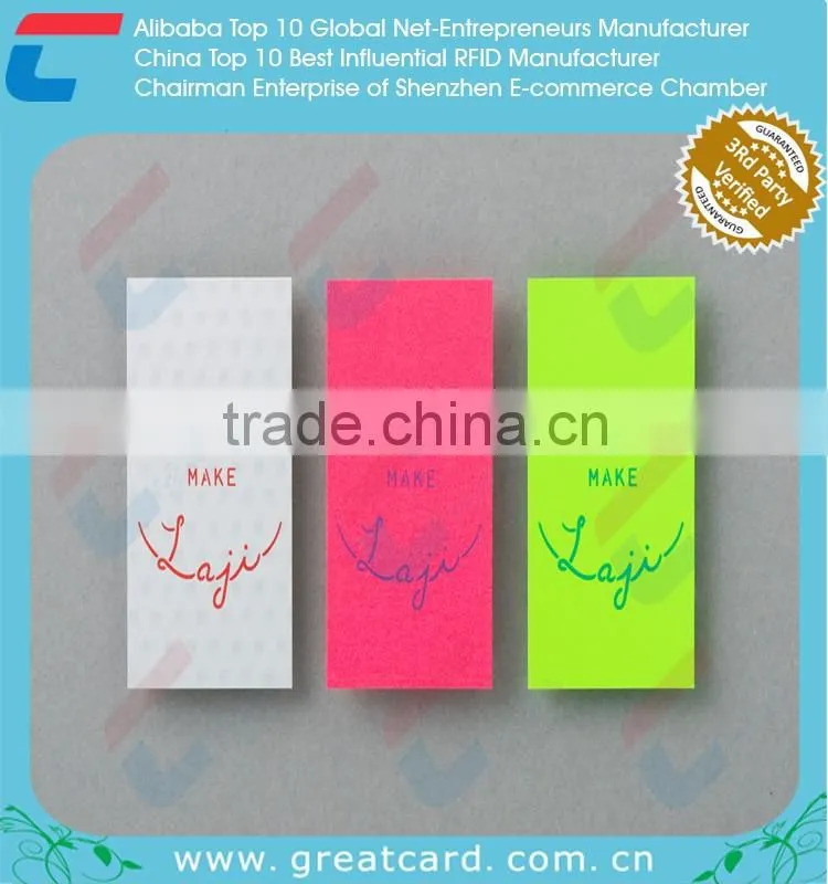 Glossy Business Cards Printing /printed promotion paper card
