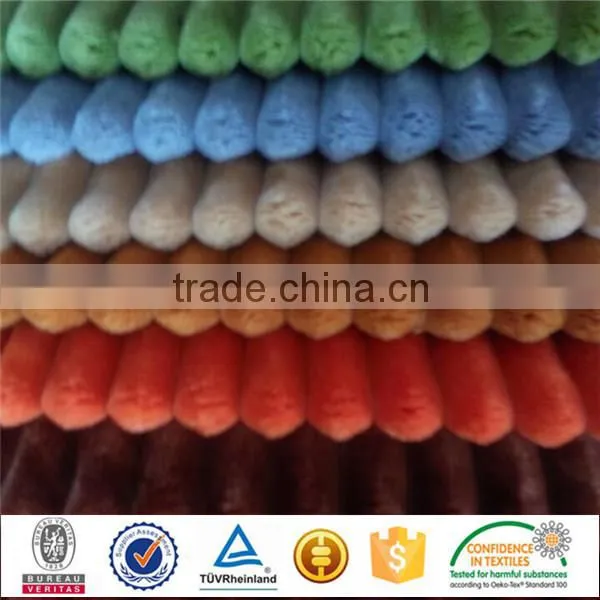 2015 Wholesale Wide Narrow Stripe Corduroy Fabric for Home textile