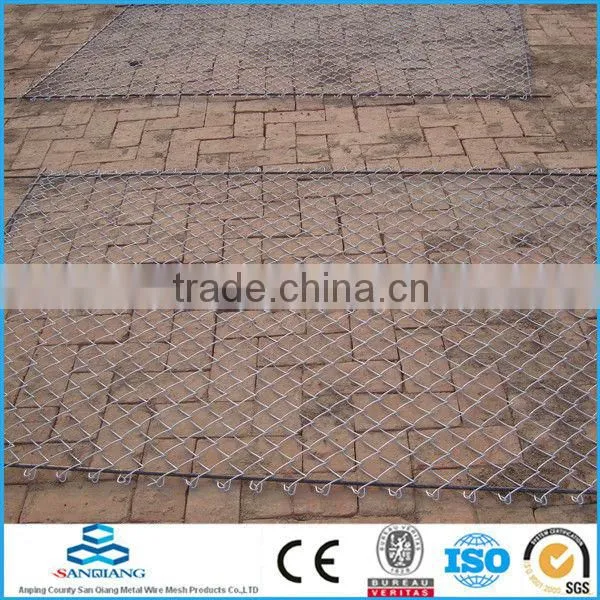 Anping Chain Link mesh Fence with galvanized and PVC coated