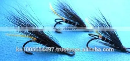 Stoats tail salmon fishing flies