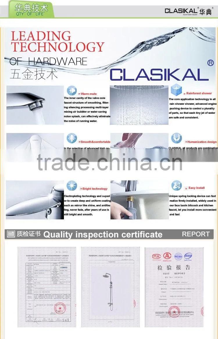 Guangdong factory price first grade quality shower column set