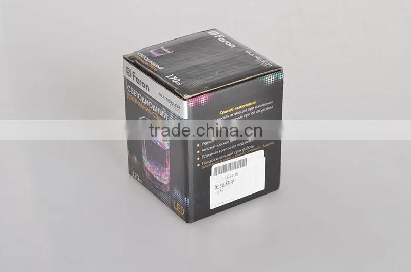 LED Beverage Cup Plastic Drink Cup Flashing 350 ML Juice Cup