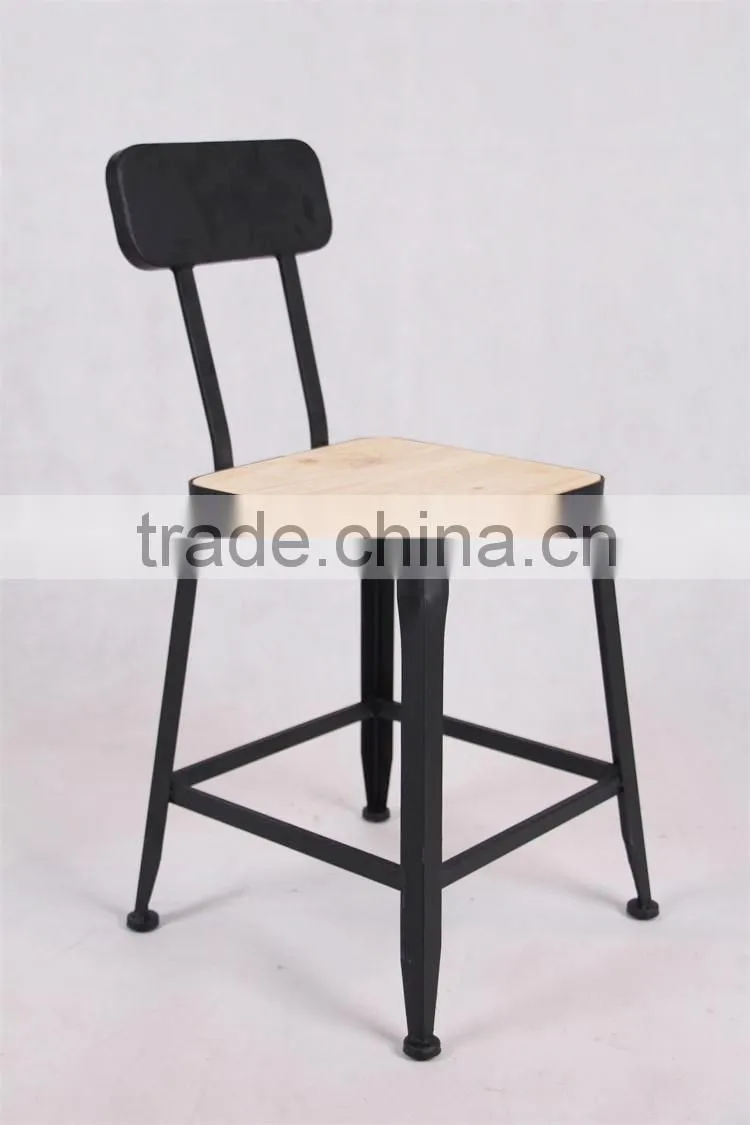 2016 New Design Iron Metal Type Dining Chair Vintage