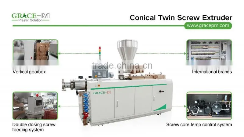 Grace advanced professional Plastic Extruding Equipment for PVC Pipe Extrusion Machinery