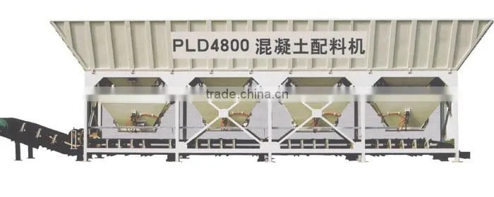 Hot sale PLD series concrete batching machines made in China