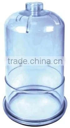 Oil water separator cup for kobelco SK-6 excavator, low price excavator spare parts