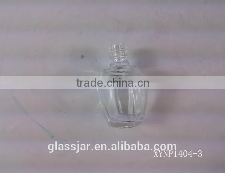 17ML empty clear nail polish bottle
