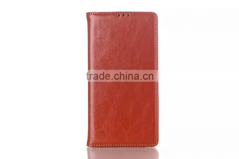 Automatic closing leather cover for Sony Xperia Z2