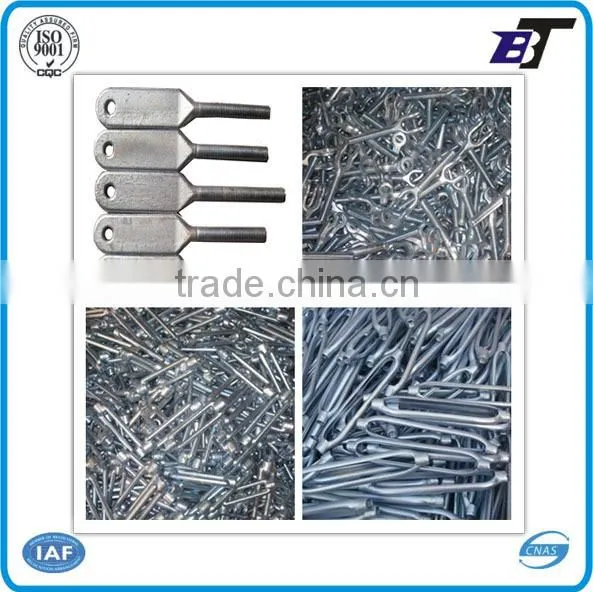 DIN 1480 forged turnbuckle with hook & eye