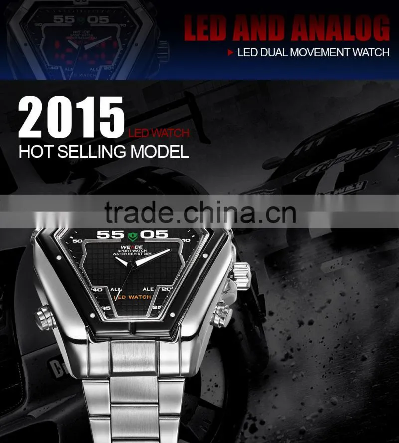 WEIDE Brand Digital Watch Big Watch 2015 New Style Watch