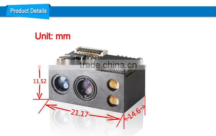 LV3095 2D bluetooth barcode scanner module, seamless replacement for Motorola 955SE