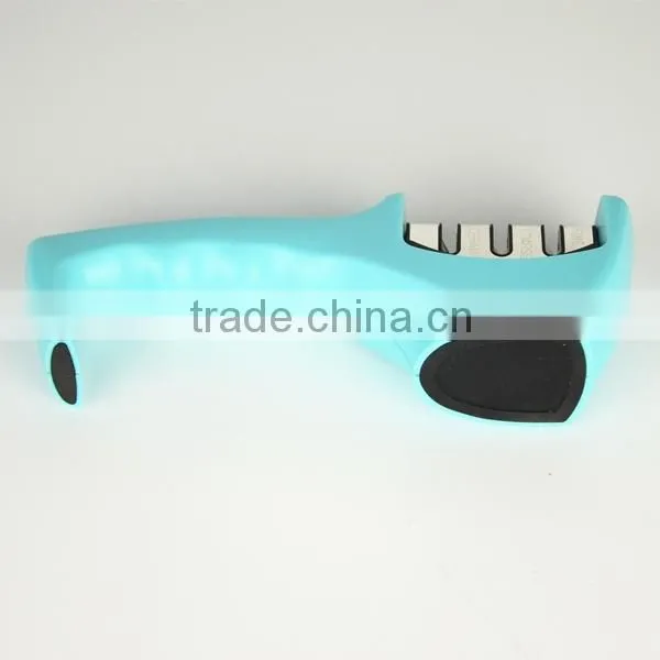 Great quality steel 3-Stage knife sharpener