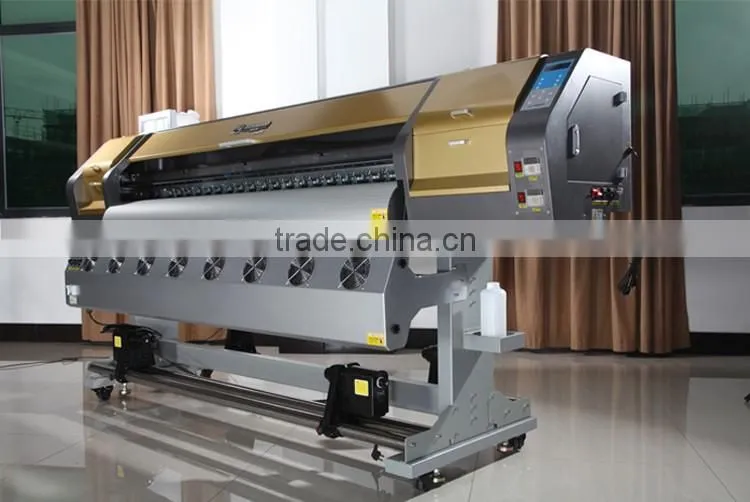 large format 1.8 m eco solvent digital solvent printer