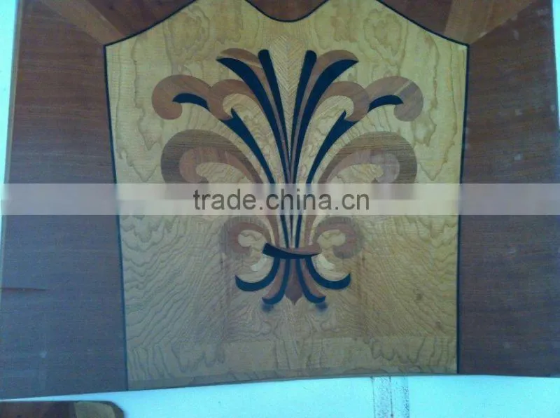 antique furniture veneer bed head board