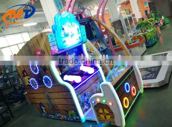 Funny Kids coin operated shooting water amusement redemption game machine /amusement game machine for sale