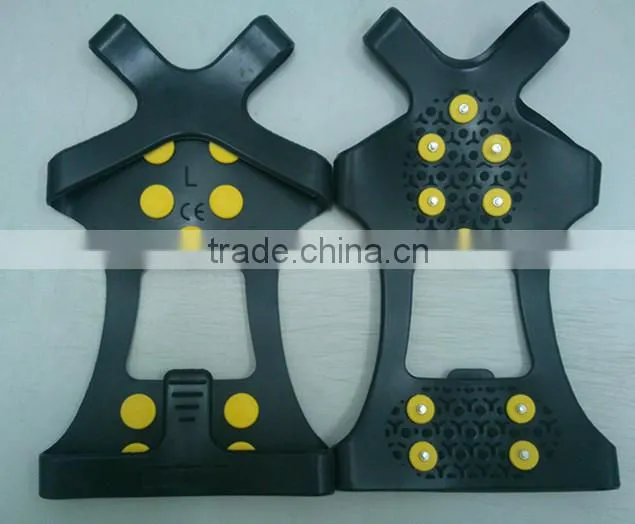 safety footwear non-slip shoes 10 stud snow grips
