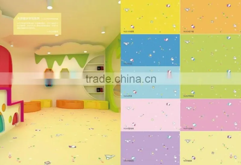 UV Coating Surface Treatment and PVC Material vinyl flooring
