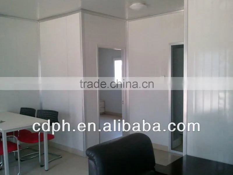 Prefabricated construction building with light steel structure from China supplier