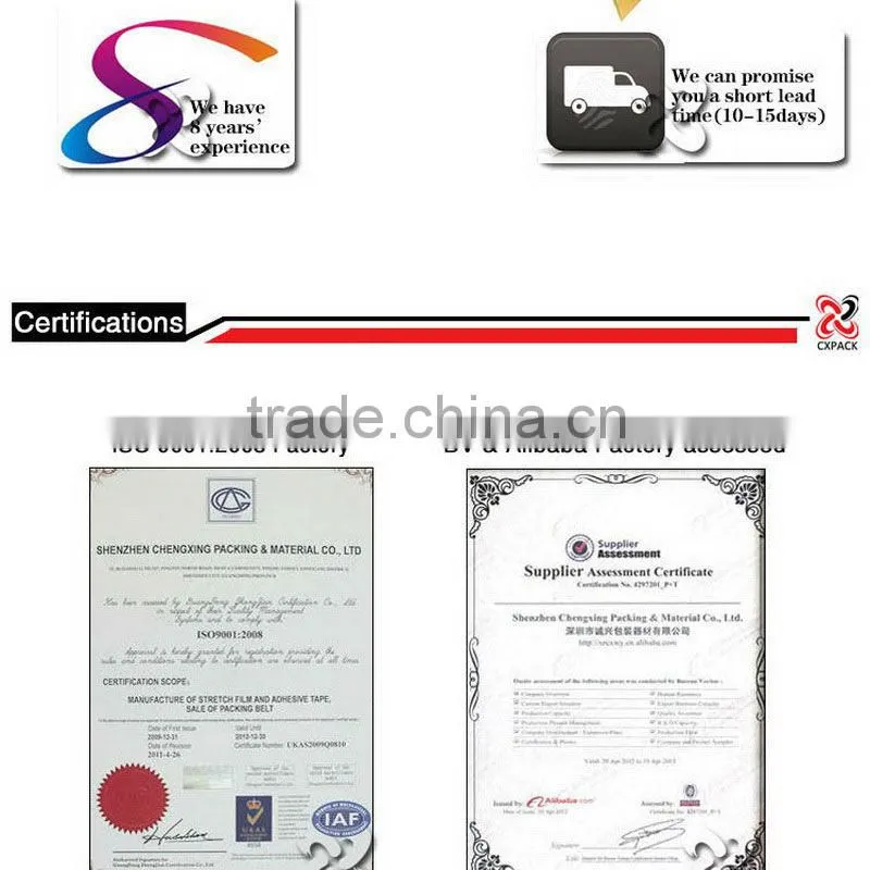 2014HOT SALE black LLDPE Stretch Film / Pallet Wrap Film / high quality strech wrap