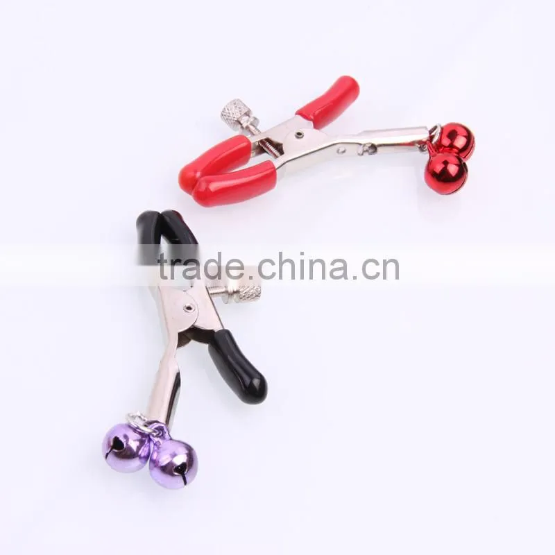2 bell Nipple Clamp Alternative sex toys breast sucking breast nipple massage