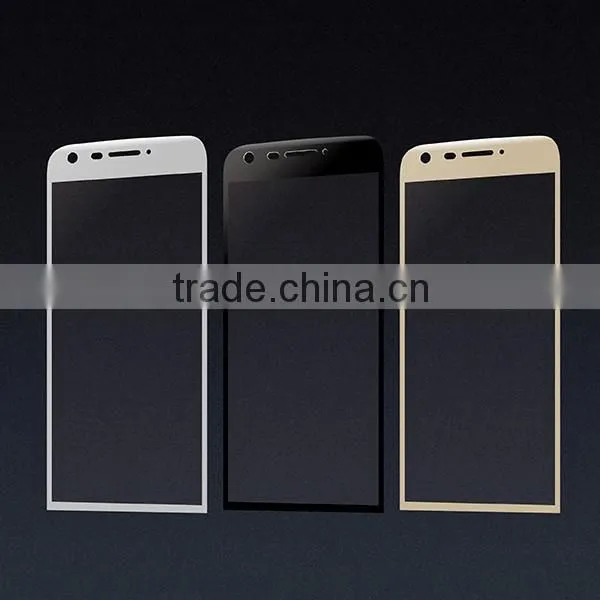 2016 Full cover curved screen protector for LG G5 9H hardness 0.33mm HD clear tempered glass