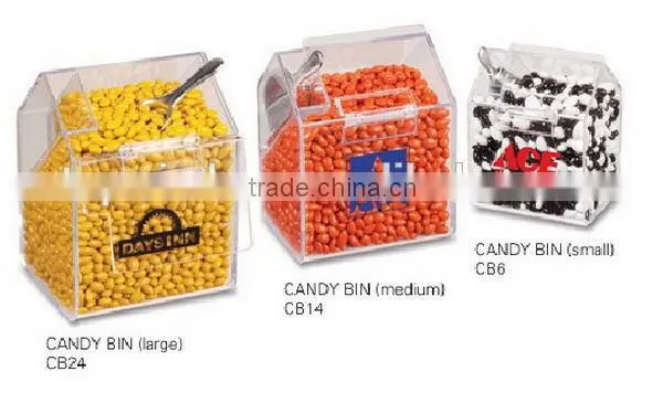 Customized best sell big 3d acrylic candy box