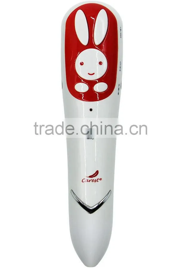 White rabbit interactive toy with audio books